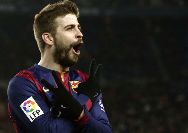 Gerard Piqué festejó gol en honor a su segundo hijo (FOTOS)
