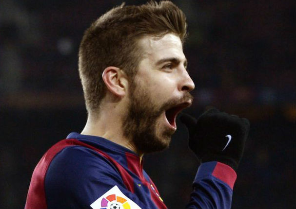 Gerard Piqué festejó gol en honor a su segundo hijo (FOTOS)