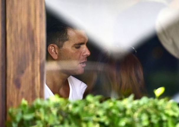 Ariadne Díaz y Christian Meier fueron visto nuevamente juntos (FOTOS)