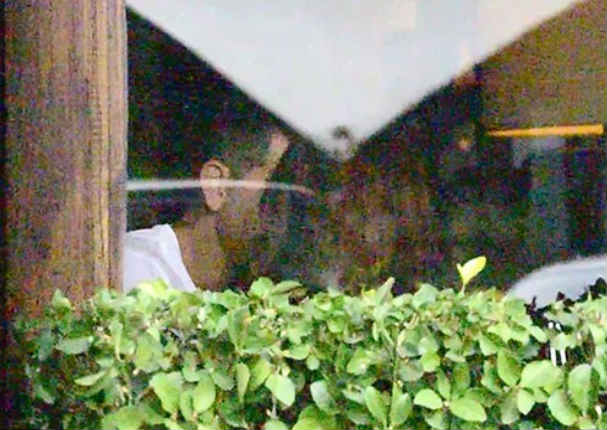 Ariadne Díaz y Christian Meier fueron visto nuevamente juntos (FOTOS)