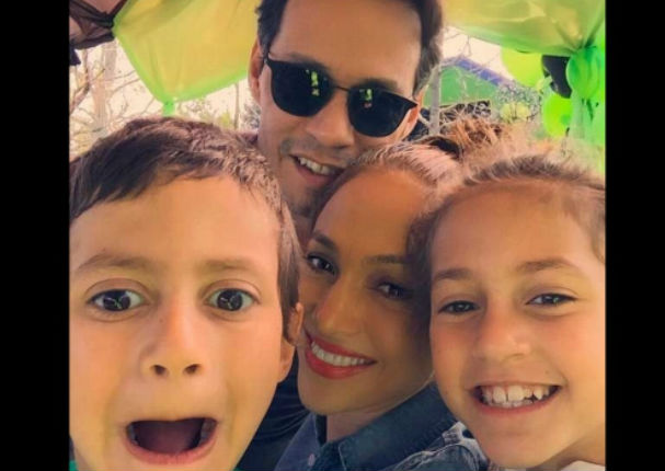 Jennifer Lopez y Marc Anthony festejaron juntos el cumpleaños de sus gemelos (FOTOS)