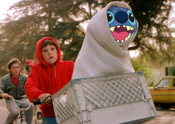 Mira cómo se verían los personajes de Disney si fuesen protagonistas de tus películas favoritas (FOTOS)