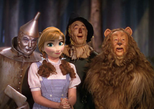 Mira cómo se verían los personajes de Disney si fuesen protagonistas de tus películas favoritas (FOTOS)