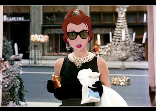 Mira cómo se verían los personajes de Disney si fuesen protagonistas de tus películas favoritas (FOTOS)