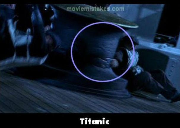 Conoce 9 de los errores de los que no te percataste de Titanic