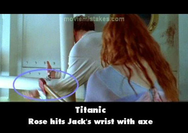 Conoce 9 de los errores de los que no te percataste de Titanic