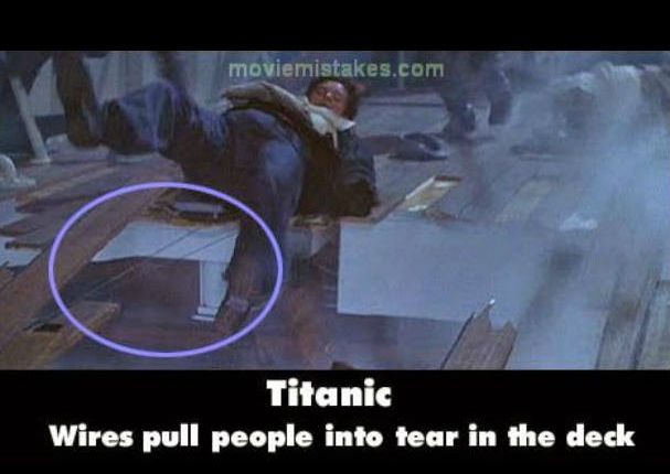 Conoce 9 de los errores de los que no te percataste de Titanic