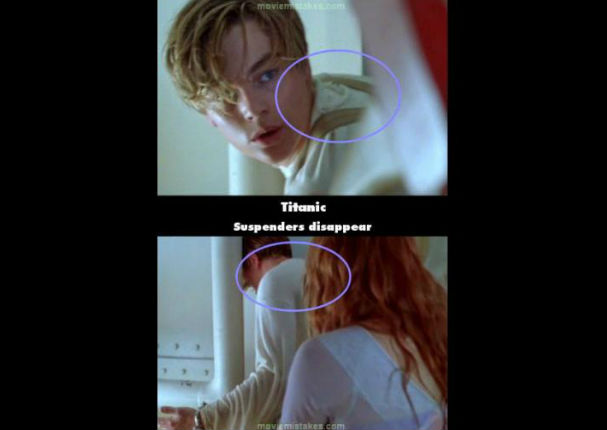 Conoce 9 de los errores de los que no te percataste de Titanic