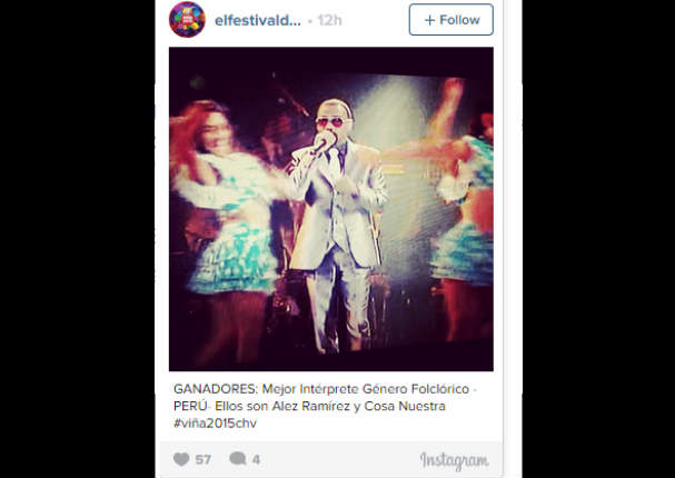 Cosa Nuestra ganó la Gaviota de Plata para Perú