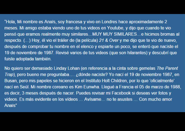 Gemelas separadas al nacer se reencuentran después de 27 años