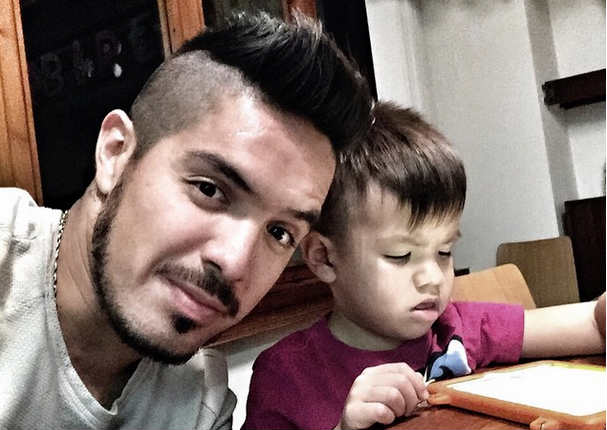 Mira la tierna foto que compartió Juan Manuel Vargas junto a su hijo (FOTO)