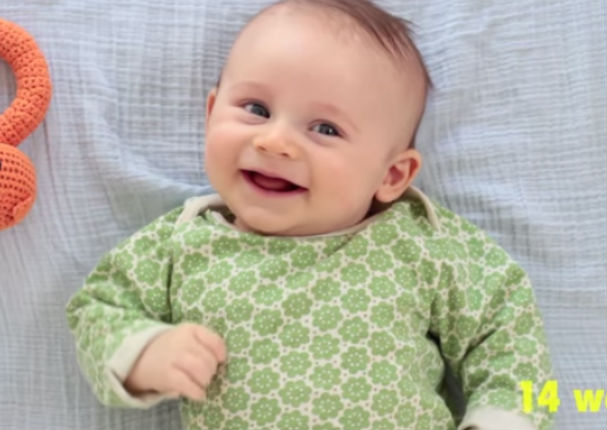 Este video muestra la ternura del crecimiento de los bebés mes a mes (VIDEO)