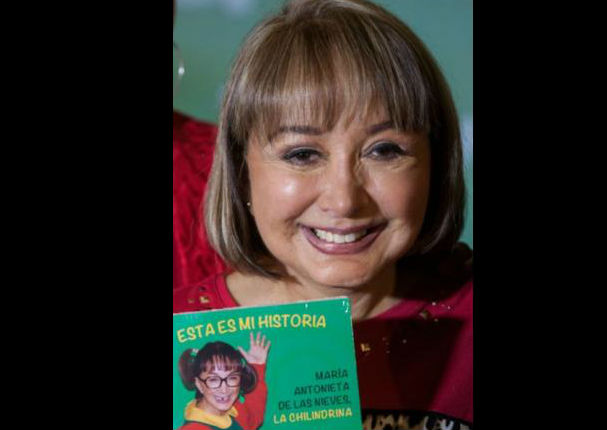 La Chilindrina lució nuevo 'rostro' durante presentación de libro