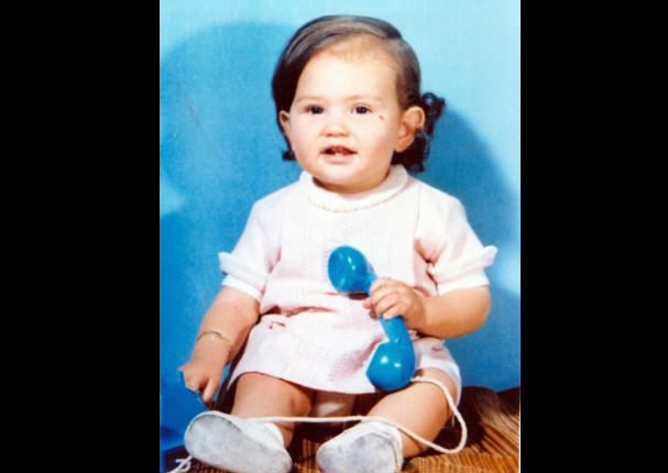 ¿Reconoces quién es la tierna bebé?