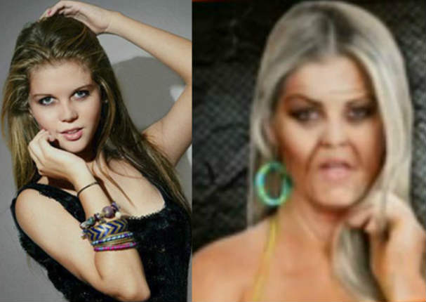 ¿Cómo lucirían Milett Figueroa, Patricio Parodi y otros figuras de la farándula cuando sean mayores?