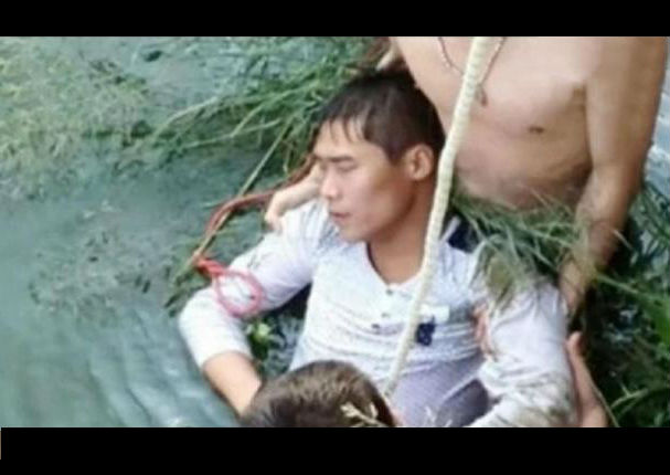 ¡Increíble! Conoce a su novia en el altar y se tira al río porque era “fea” (FOTOS)