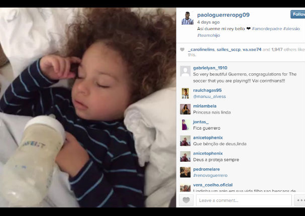 Paolo Guerrero presenta a sus hijos en redes sociales (FOTOS) Paolo Guerrero presenta a sus hijos en redes sociales (FOTOS)