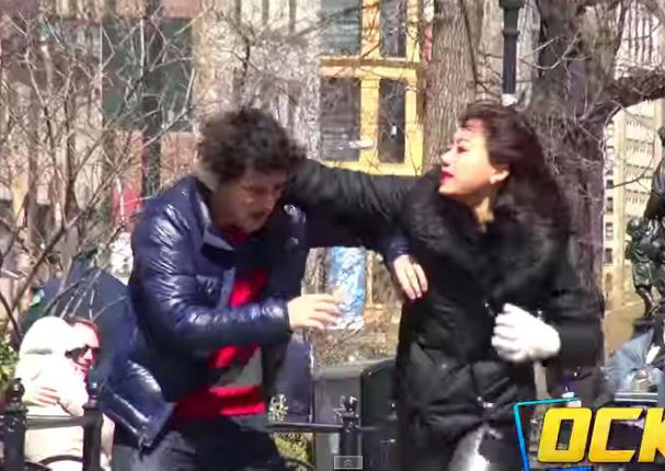 Mira lo que sucede cuando un hombre es víctima de violencia doméstica (VIDEO)