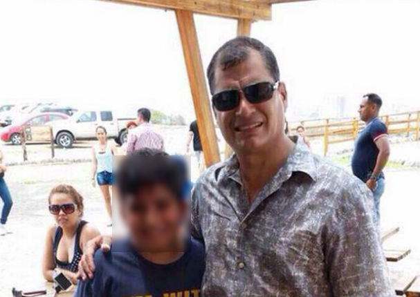 Mira la foto que genera burlas contra el presidente de Ecuador, en redes sociales