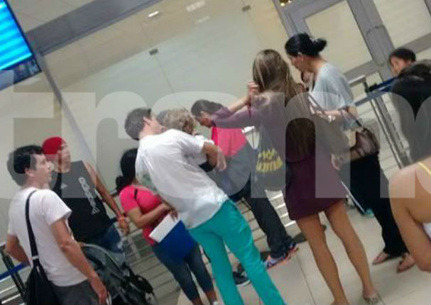 Sheyla Rojas y Antonio Pavón fueron vistos juntos en el aeropuerto (FOTOS) Sheyla Rojas y Antonio Pavón fueron vistos juntos en el aeropuerto (FOTOS)