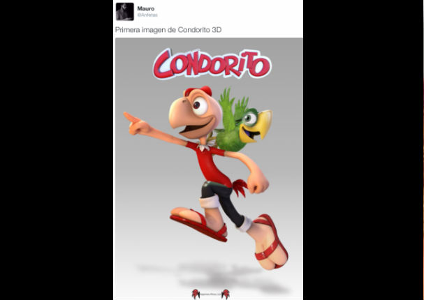 ‘Condorito’, filtraron imágenes de su debut cinematográfico en 3D (FOTOS)