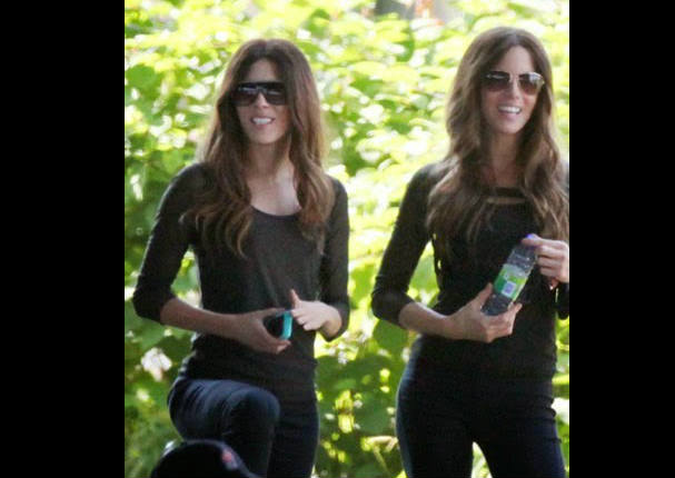 Mira a los actores de Hollywood junto a sus dobles (FOTOS)