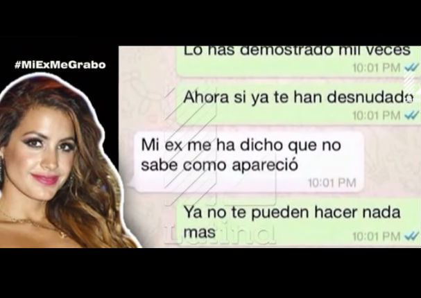 Así reaccionaron Milett Figueroa y su expareja al enterarse de video íntimo (FOTOS) Así reaccionaron Milett Figueroa y su expareja al enterarse de video íntimo (FOTOS)