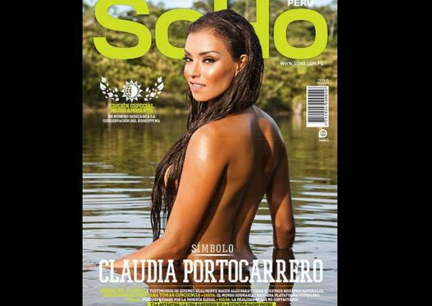 Claudia Portocarrero protagoniza sexy sesión de fotos en la selva Claudia Portocarrero protagoniza sexy sesión de fotos en la selva