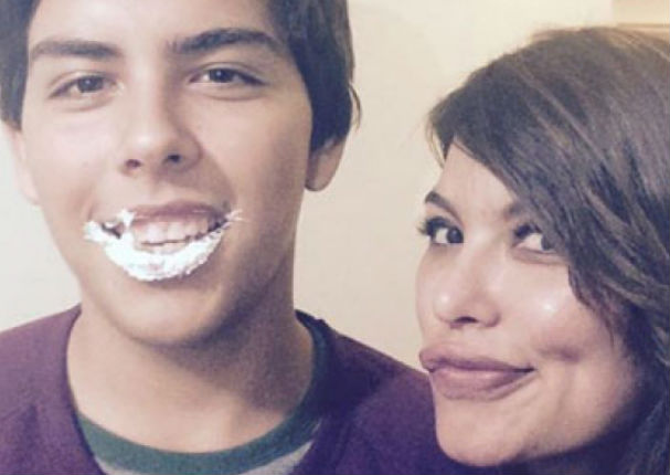 Angie Jibaja presentó a su hijo mayor (FOTO)
