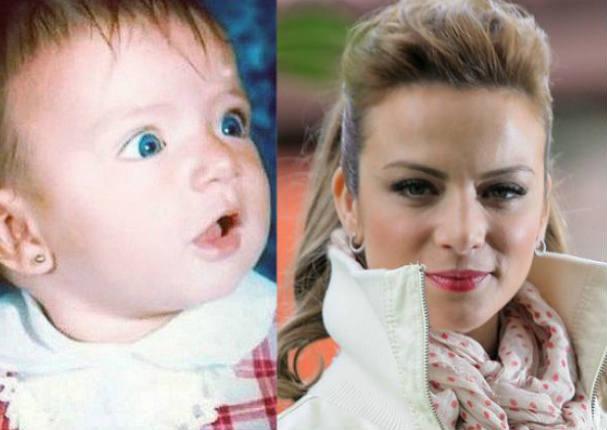 ¿Reconoces a esta tierna bebé?