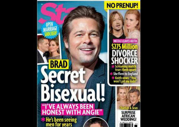 Revista internacional asegura que Brad Pitt es bisexual (FOTOS)