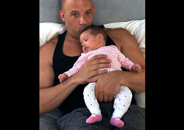 Vin Diesel y su hija enternecen las redes sociales con esta foto