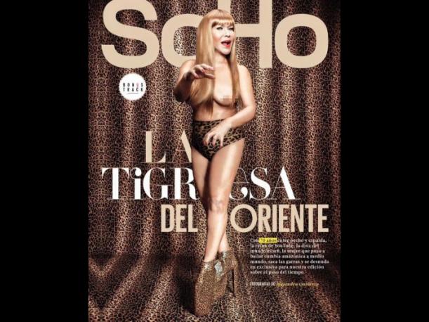 La Tigresa del Oriente se desnudó para revista Soho La Tigresa del Oriente se desnudó para revista Soho