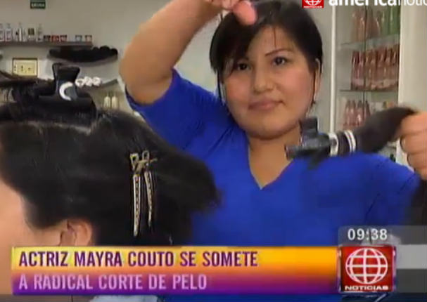 Mayra Couto dona su cabello para pacientes con cáncer