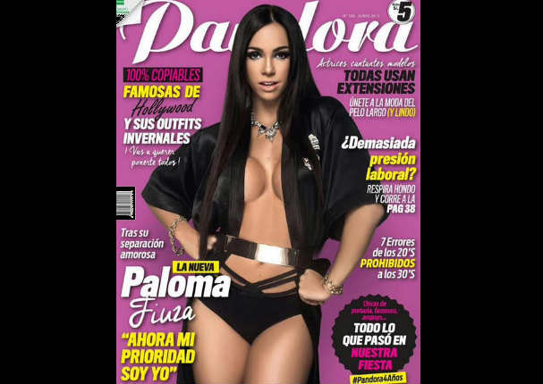 Mira la atrevida sesión de fotos de Paloma Fiuza