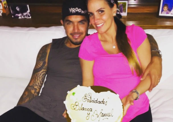 Juan Manuel Vargas y Blanca Rodríguez eligieron nombre para su cuarto hijo Juan Manuel Vargas y Blanca Rodríguez eligieron nombre para su cuarto hijo