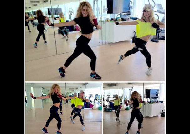 ¿Recuperará su figura? Mira cómo entrena Shakira (FOTO)
