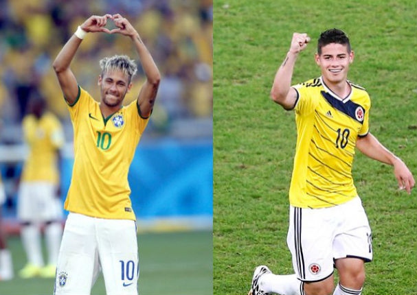 James Rodríguez y Neymar tienen lindo gesto con niños (VIDEO)