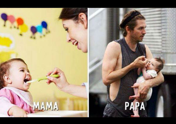 ¿Papá o mamá? Estas comparaciones nos dicen quién podría ser más confiable (FOTOS)