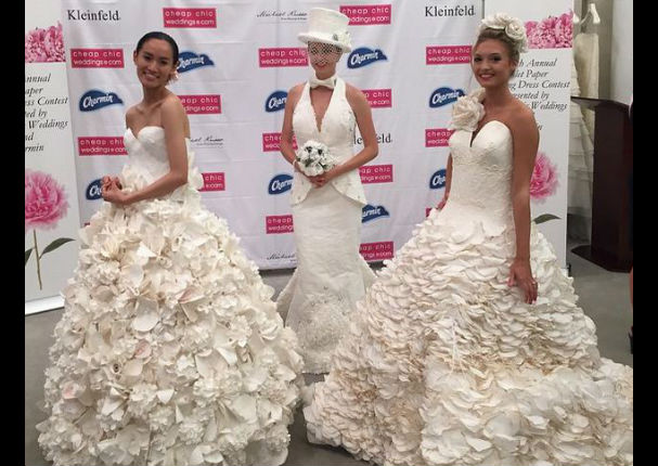 Te sorprenderás al saber de qué está hecho este vestido de 10 mil dólares (FOTOS)