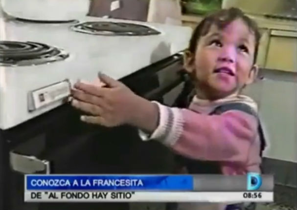 Mira a 'Amelie' de 'Al fondo Hay Sitio' cuando era una niña (FOTOS)