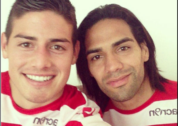 James y Falcao sorprenden a niño que los dibujó (VIDEO)