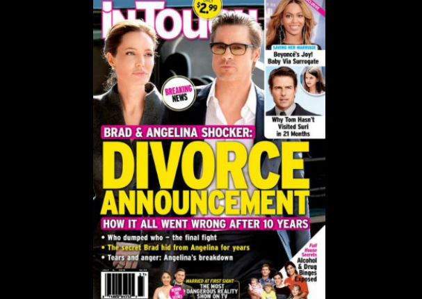 ¿Se divorcian? Crisis en relación de Brad Pitt y Angelina Jolie