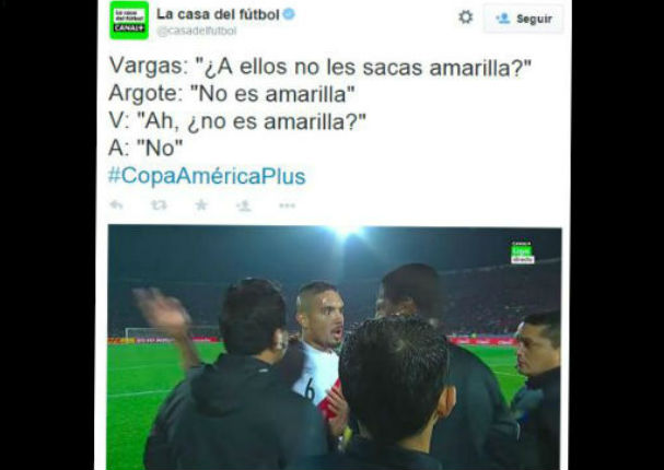 Mira el momento en el que Juan Manuel Vargas encaró al árbitro (VIDEO)