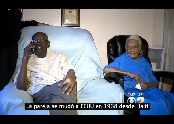 ¿Cuál es su secreto? conoce a la pareja que está casada por… (VIDEO)