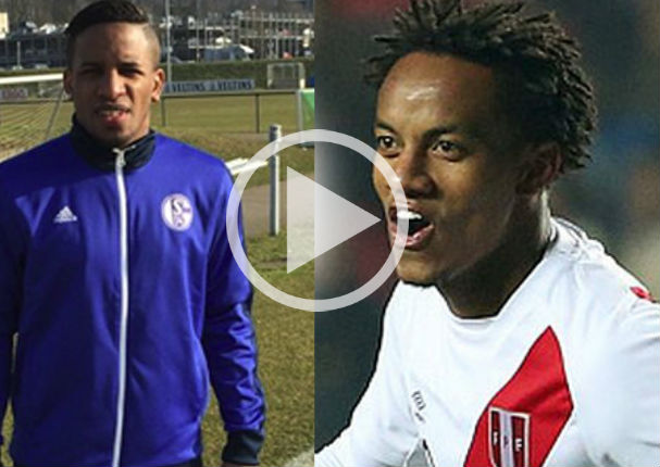 Mira a Jefferson Farfán y André Carrillo bailar salsa