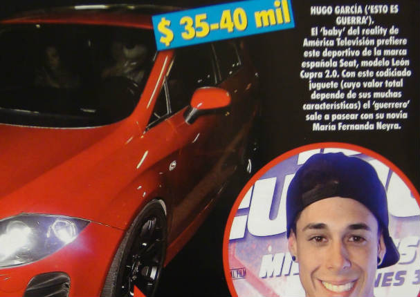 Estos son los precios de los lujosos autos que usan los participantes de realities