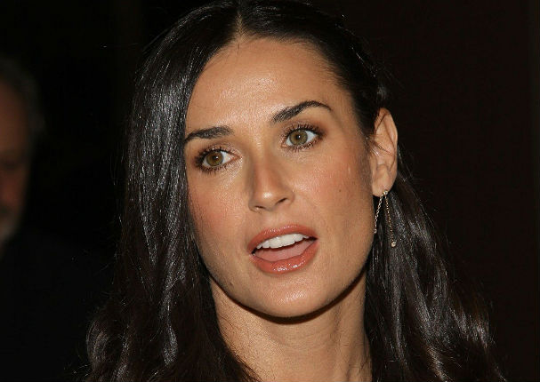 Mira la impactante transformación del rostro de Demi Moore (FOTOS)