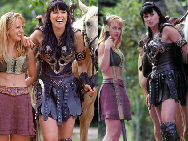 Protagonistas de 'Xena:princesa guerrera' se reencontraron luego de 15 años