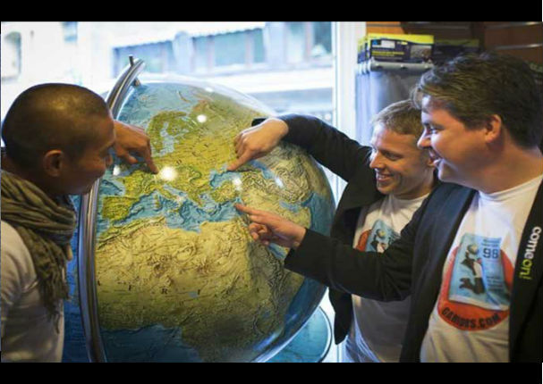 Este hombre viajó, literalmente, a todo el mundo y no tuvo que renunciar a su trabajo